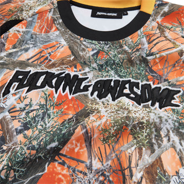 Fucking Awesome Rapid Jersey - Orange Camo