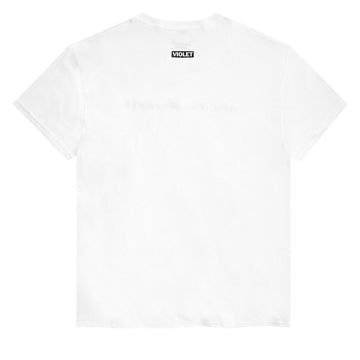Violet Are You Normal? T-Shirt - White