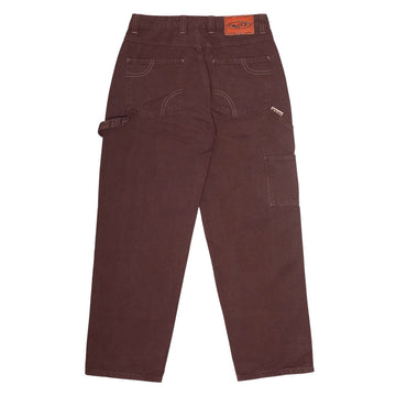 WKND Damn Near Carpenter Single Knee Canvas Pants - Brown