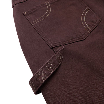 WKND Damn Near Carpenter Single Knee Canvas Pants - Brown
