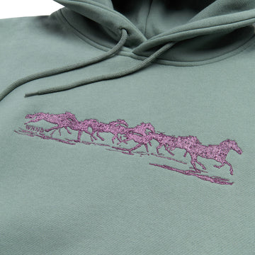 WKND Silver Stallion Hoodie - Sage Green