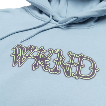 WKND Huldra Script Hoodie - Blue