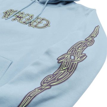 WKND Huldra Script Hoodie - Blue