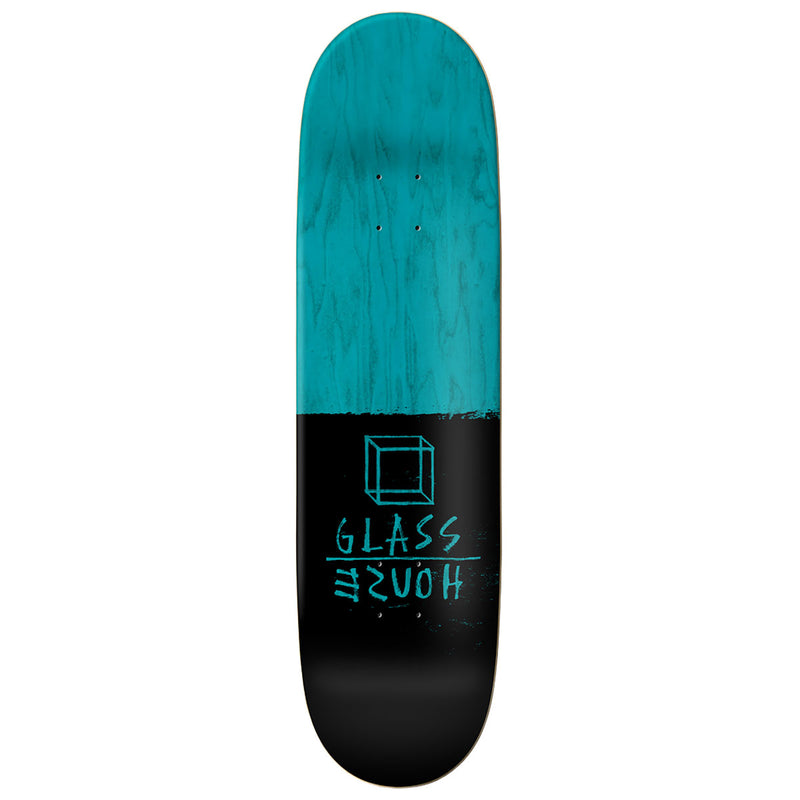 Glass House Rats Skateboard Deck - Black/Gold - 9.00