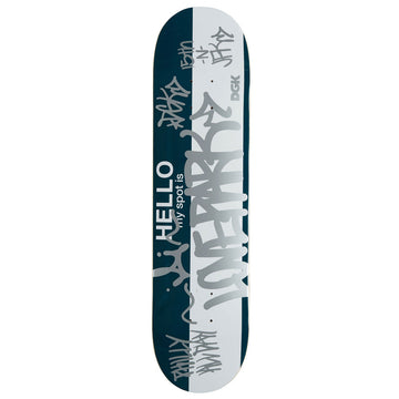 DGK Hello Love Park Skateboard Deck - Green - 8.25
