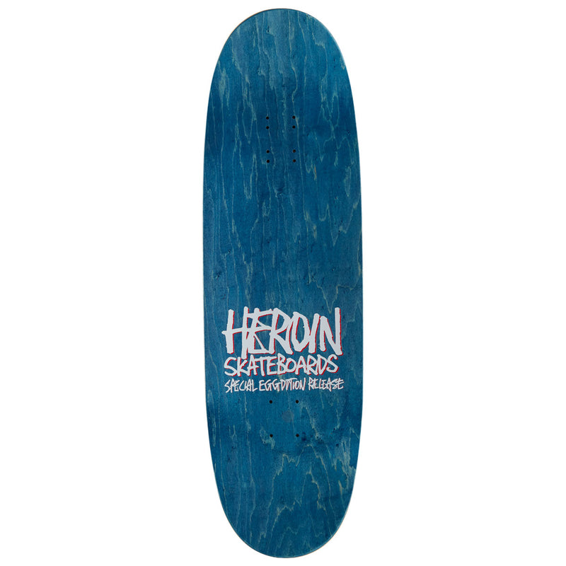 Heroin Nightmare On Egg Street Skateboard Complete - 9.875