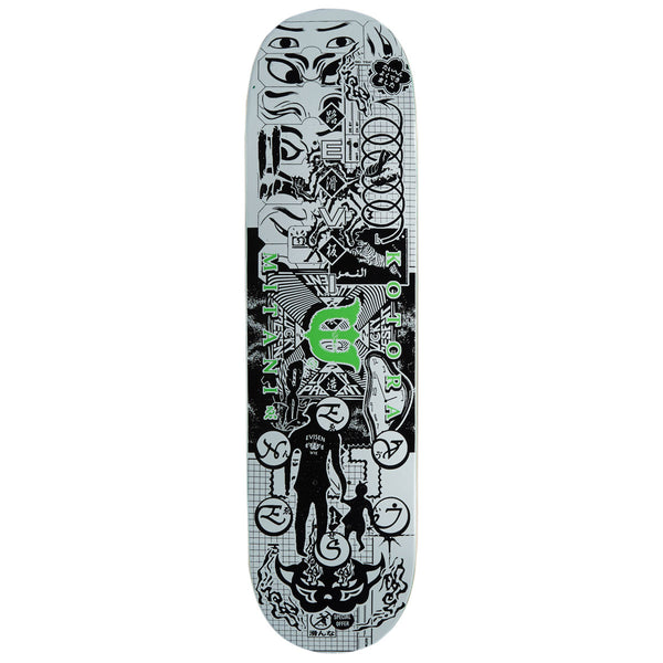 Evisen Kotora New Channel Skateboard Deck - 8.38