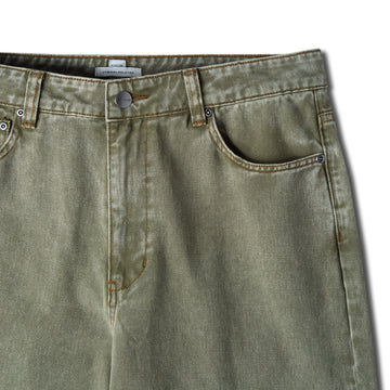 CCS Original Relaxed Denim Jeans - Faded Olive