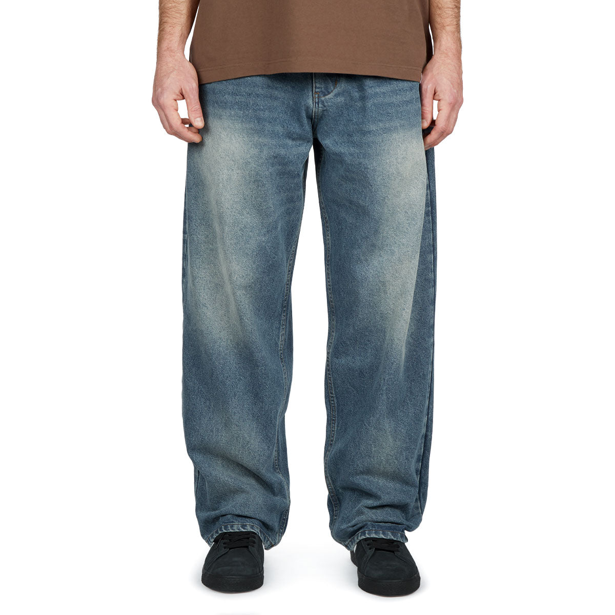 未使用】25SS Baggy Jean bleach バギージーンズ32