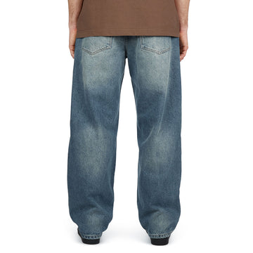 CCS Baggy Straight Denim Jeans - Sun Bleach Wash