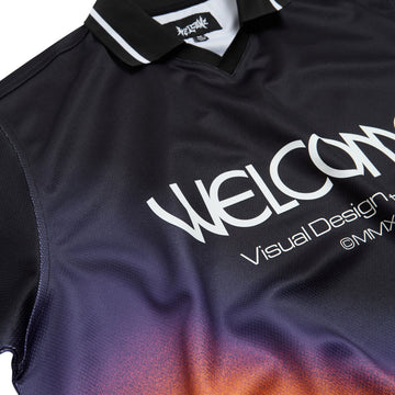 Welcome Nova Micromesh Soccer Jersey - Black