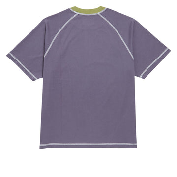 Welcome Rash Paneled T-Shirt - Grape