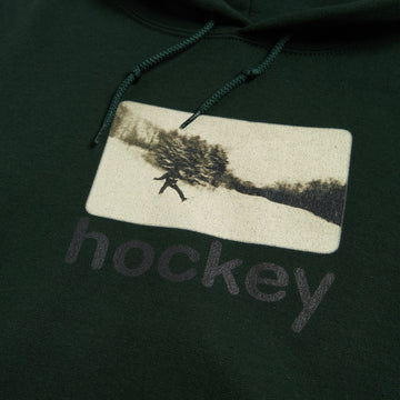 Hockey Take Off Hoodie - Forest Green