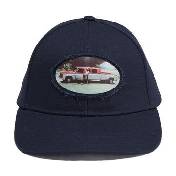 Hockey Truck The Long Way Hat - Dark Blue