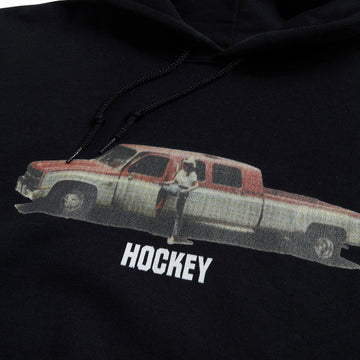 Hockey Truck The Long Way Hoodie - Black