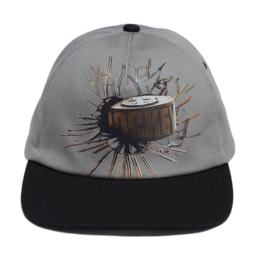 Hockey Wax Shatter Hat - Black/Grey