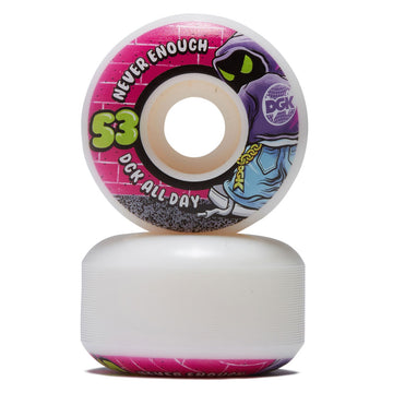 DGK Throwie 101A Skateboard Wheels - 53mm