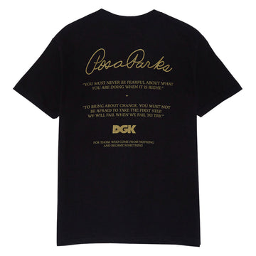 DGK x Rosa Parks T-Shirt - Black
