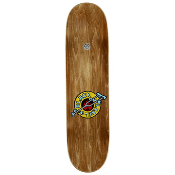 Black Label Crutch Skateboard Deck - 8.50