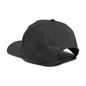 Reel Happy Maguro Performance Trucker Hat - Olive Green