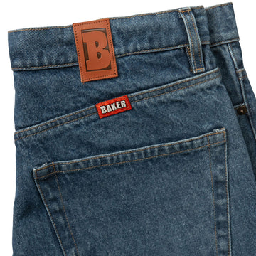 Baker Warner Denim Shorts - Blue