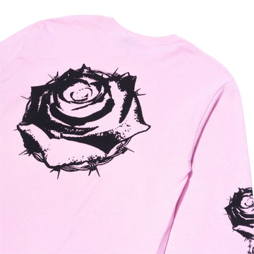 Deathwish Bed Of Roses Long Sleeve T-Shirt - Pink