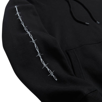 Deathwish Barbed Hoodie - Black