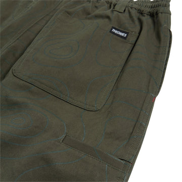 Theories Stamp Lounge Pants - Contour Green