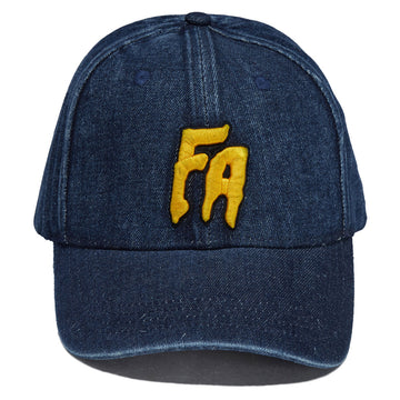 Fucking Awesome Denim Seduction Snapback Hat - Blue