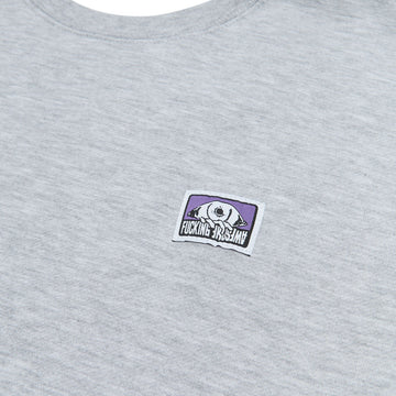 Fucking Awesome Eye Patch Crewneck Sweatshirt - Grey Heather