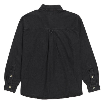 Fucking Awesome POB Long Sleeve Denim Shirt - Black