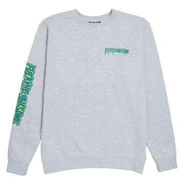 Fucking Awesome Timebomb Crewneck Sweatshirt - Grey Heather