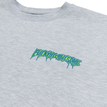Fucking Awesome Timebomb Crewneck Sweatshirt - Grey Heather