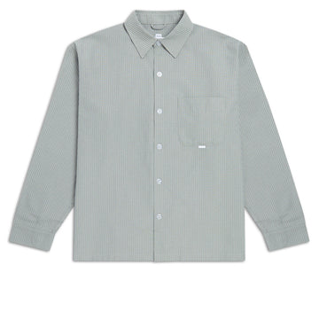 CCS Box Oxford Shirt - Green Stripe