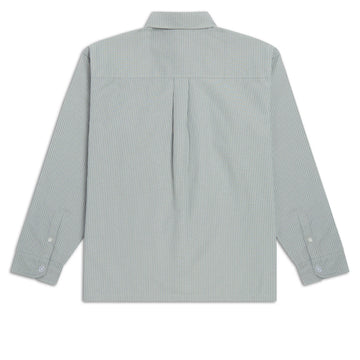 CCS Box Oxford Shirt - Green Stripe