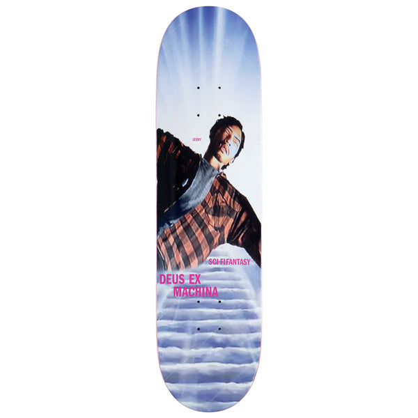 Sci-Fi Fantasy Jerry Hsu Deus Ex Machina Skateboard Deck - 8.25