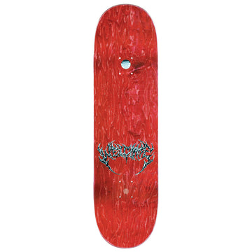 Welcome Torment Skateboard Complete - Dark Red Stain/Transparent Prism Foil - 9.00