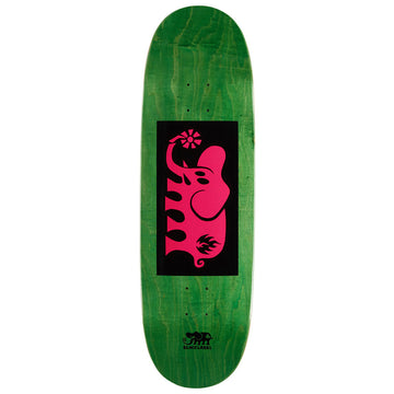 Black Label Elephant Block Egg Shape Skateboard Deck - Pink - 9.50