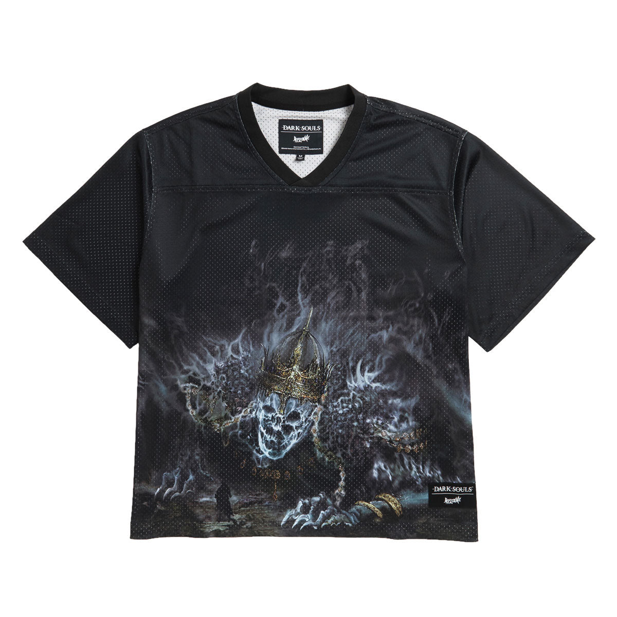 Welcome x Dark Souls Wolnir Football Jersey Shirt - Black – CCS