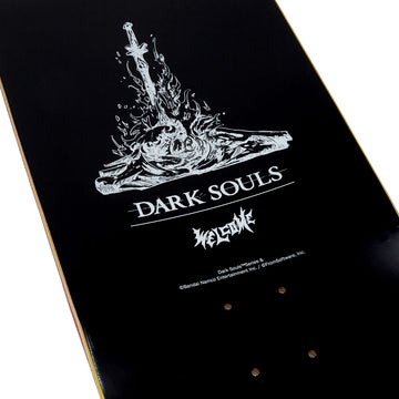 Welcome x Dark Souls Cinder On Magic Bullet 2.0 Skateboard Deck - Black - 10.50