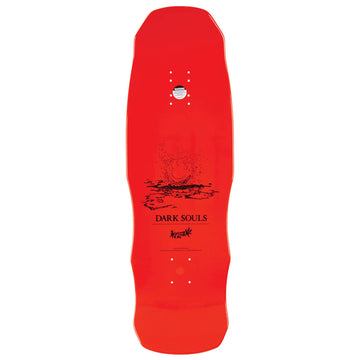 Welcome x Dark Souls Kirk On Dark Lord Skateboard Deck - Red Dip - 9.80