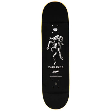 Welcome x Dark Souls You Died On Popsicle Skateboard Deck - Black/Red - 8.50