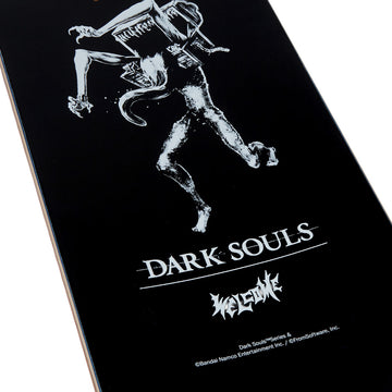 Welcome x Dark Souls You Died On Popsicle Skateboard Deck - Black/Red - 8.50