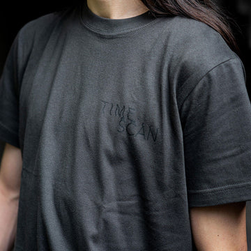 Timescan Logo T-Shirt - Sumi Black