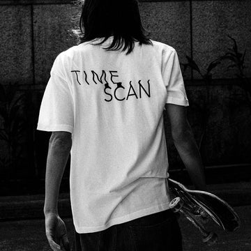Timescan Logo T-Shirt - White