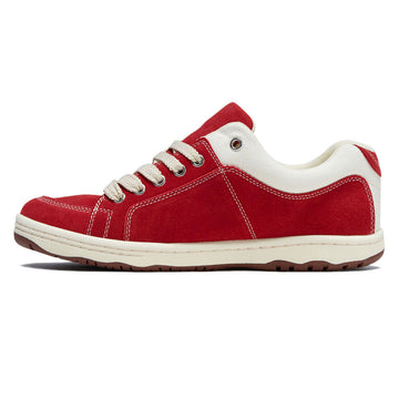 Simple OS Suede Shoes - Cherry
