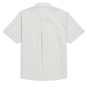 CCS Custom Embroidered Frankie Shirt - Off White Plaid