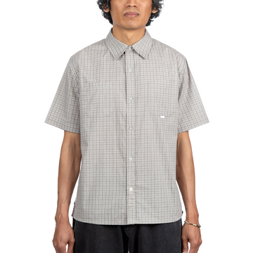 CCS Frankie Shirt - Grey/Green Plaid