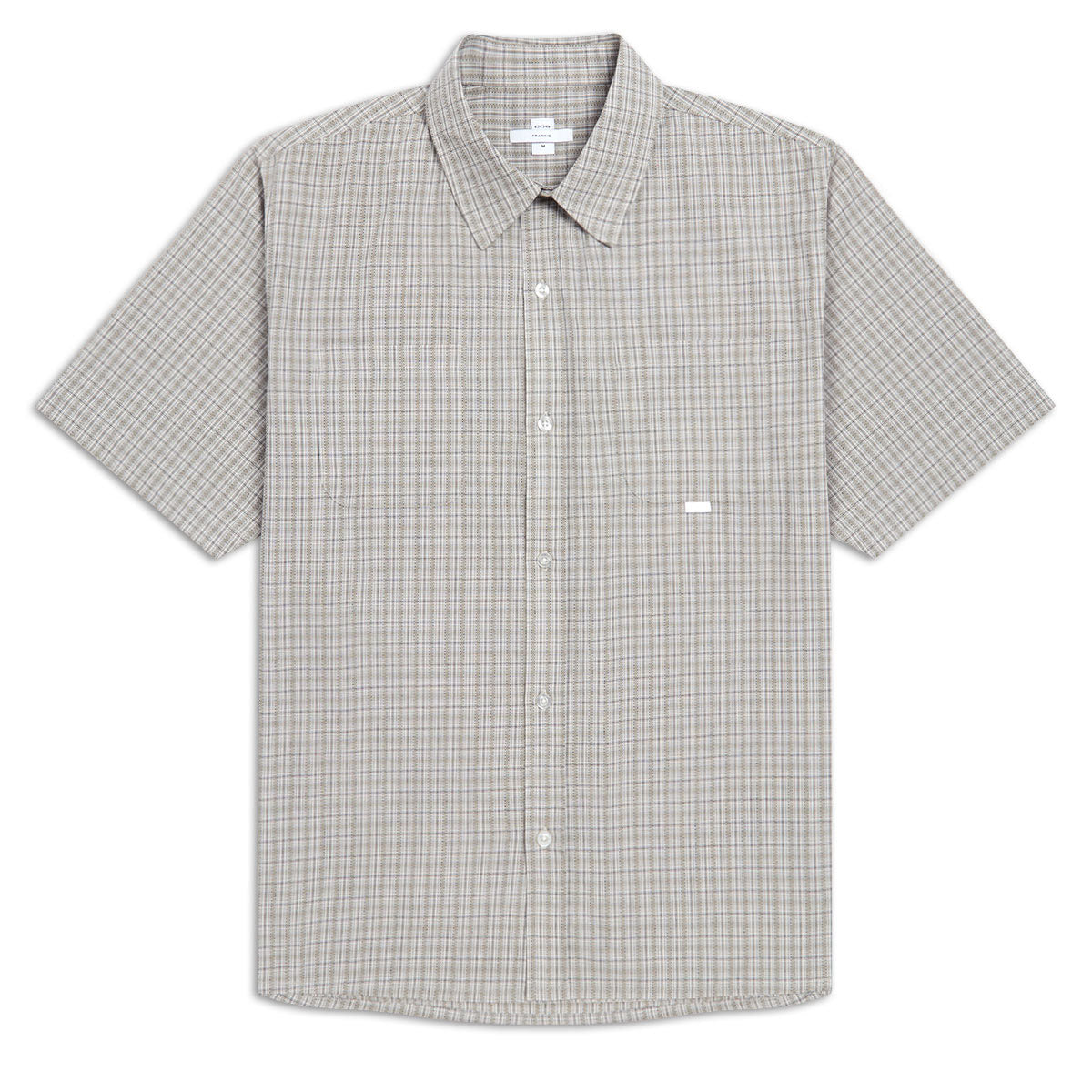 CCS Frankie Shirt - Grey/Green Plaid