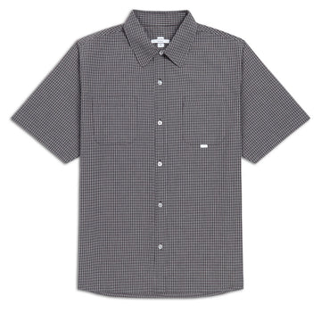 CCS Custom Embroidered Frankie Shirt - Faded Black Check